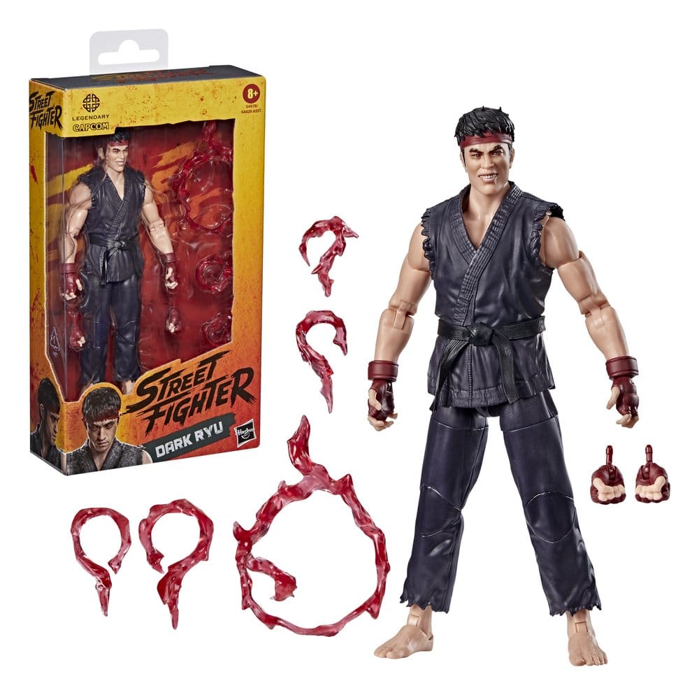 Street Fighter Actionfigur Dark Ryu 15 cm - Preorder - ETA: 17.02.2027