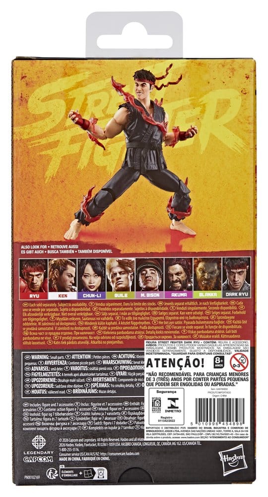 Street Fighter Actionfigur Dark Ryu 15 cm - Preorder - ETA: 17.02.2027
