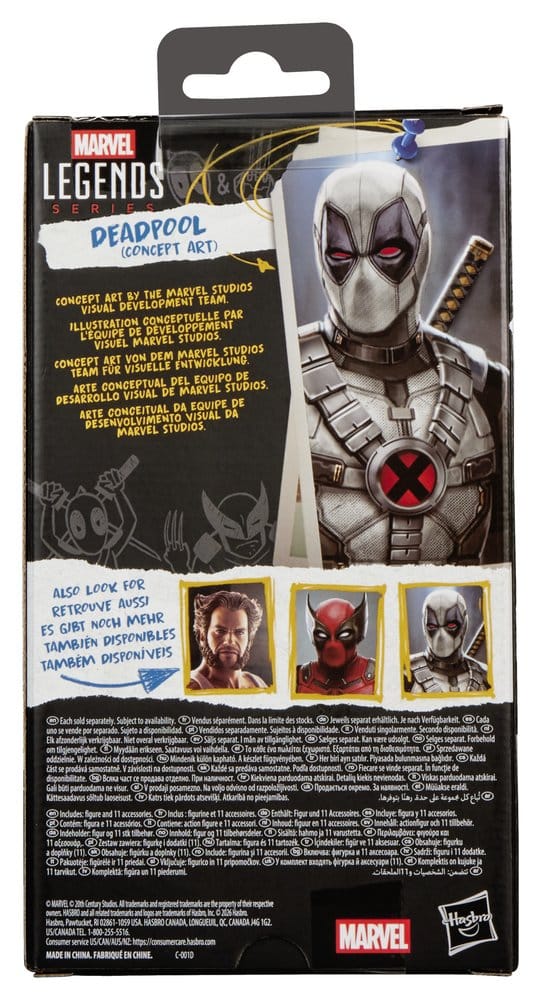 Deadpool & Wolverine Marvel Legends Actionfigur Deadpool (Concept Art) 15 cm - Preorder - ETA: 09.12.2026