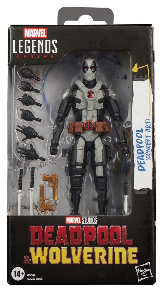 Deadpool & Wolverine Marvel Legends Actionfigur Deadpool (Concept Art) 15 cm - Preorder - ETA: 09.12.2026