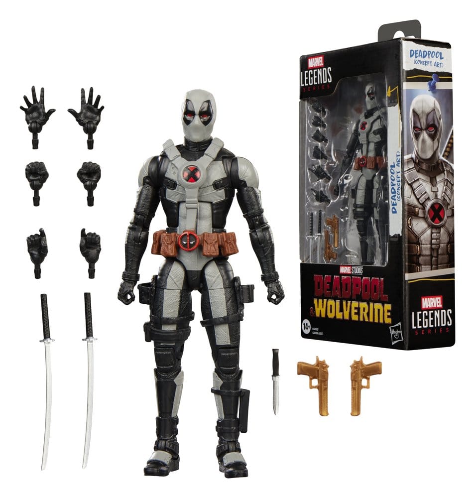 Deadpool & Wolverine Marvel Legends Actionfigur Deadpool (Concept Art) 15 cm - Preorder - ETA: 09.12.2026