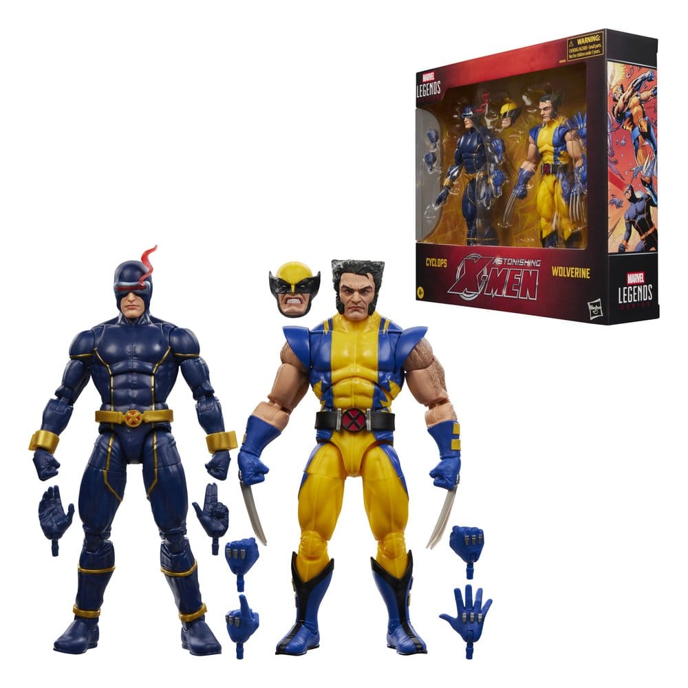 Astonishing X-Men Marvel Legends Actionfiguren 2er-Pack Cyclops & Wolverine 15 cm - Preorder - ETA: 27.01.2027