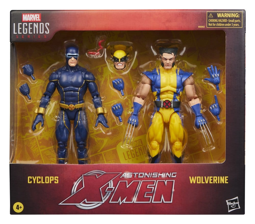 Astonishing X-Men Marvel Legends Actionfiguren 2er-Pack Cyclops & Wolverine 15 cm - Preorder - ETA: 27.01.2027