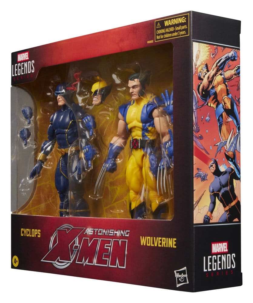 Astonishing X-Men Marvel Legends Actionfiguren 2er-Pack Cyclops & Wolverine 15 cm - Preorder - ETA: 27.01.2027