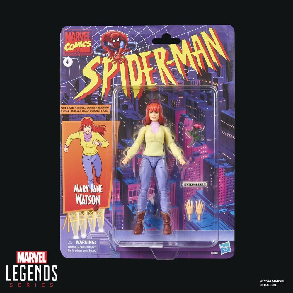 Spider-Man Marvel Legends Actionfigur Mary Jane Watson 15 cm - Preorder - ETA: 17.02.2027