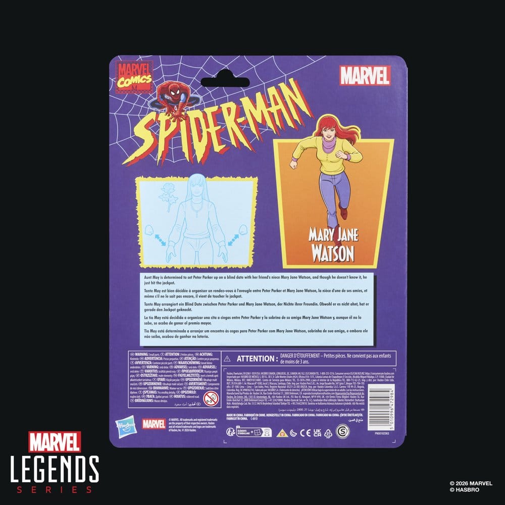 Spider-Man Marvel Legends Actionfigur Mary Jane Watson 15 cm - Preorder - ETA: 17.02.2027