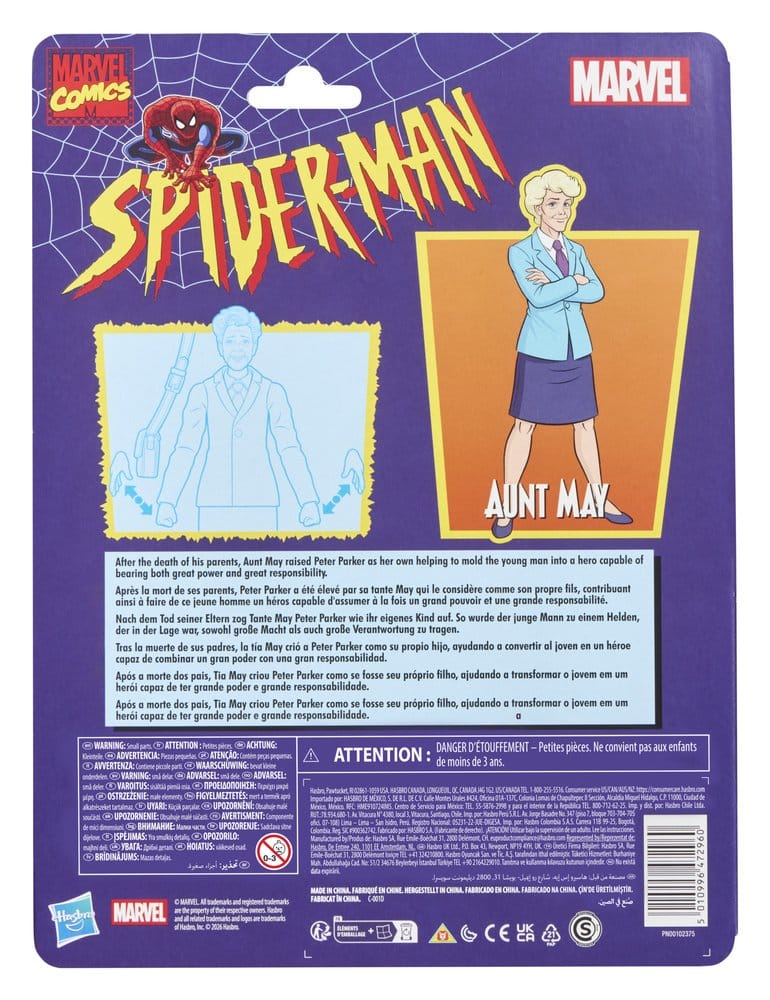 Spider-Man Marvel Legends Actionfigur Aunt May 15 cm - Preorder - ETA: 17.02.2027