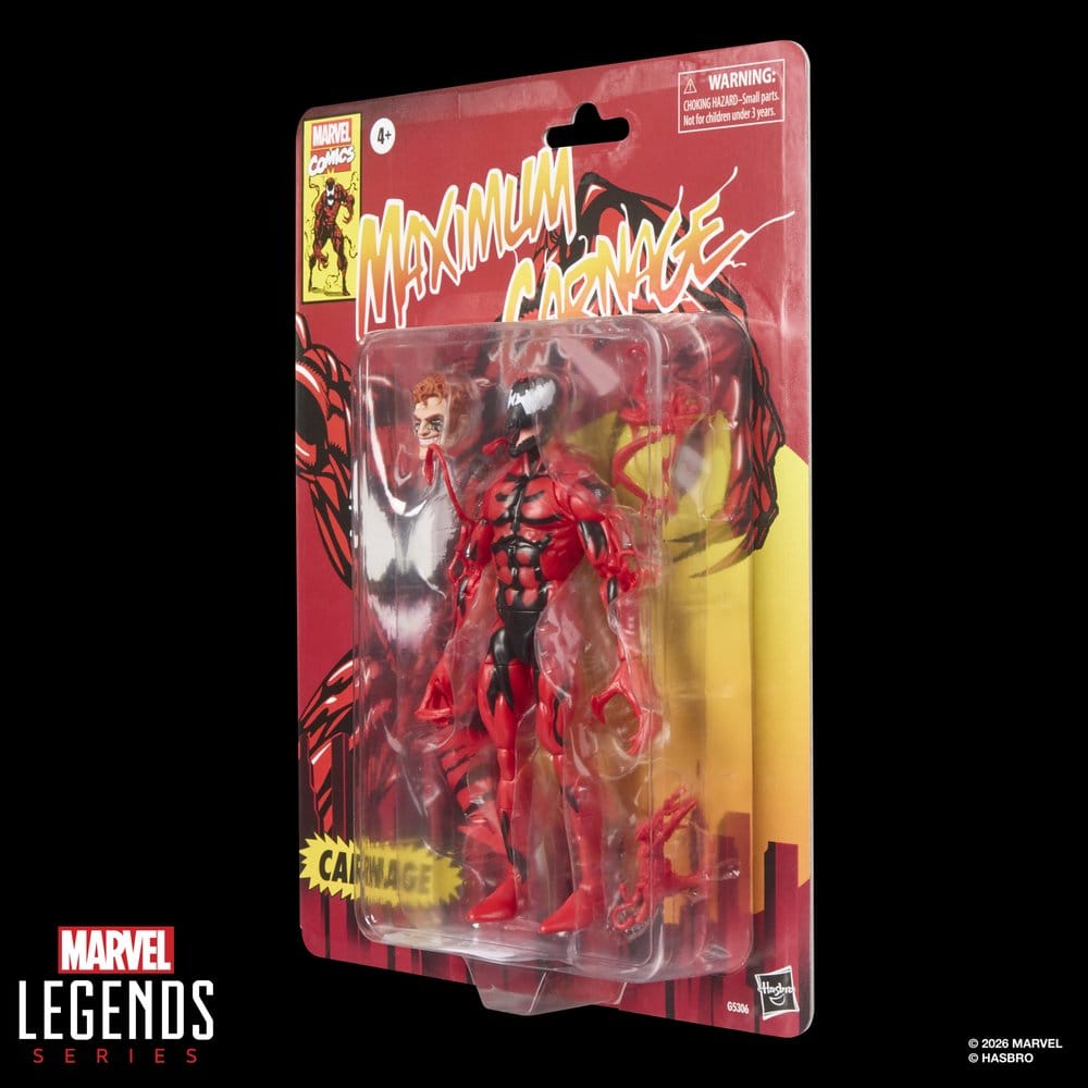 Maximum Carnage Marvel Legends Actionfigur Carnage 15 cm - Preorder - ETA: 27.01.2027
