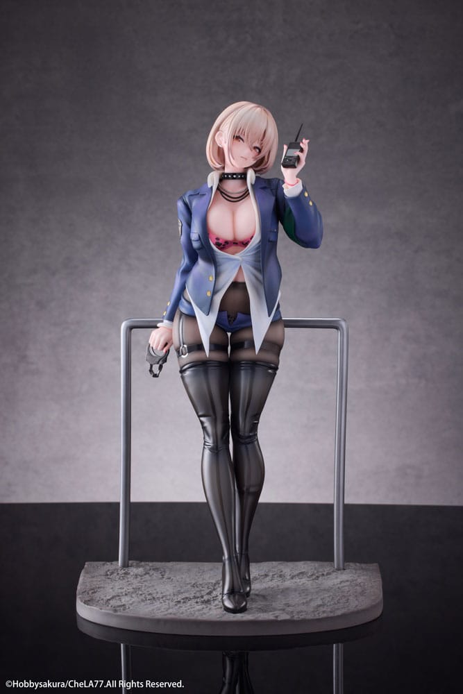 Original Illustration PVC Statue 1/6 Naughty Police Woman Illustration by CheLA77 27 cm  - Versand: 5-7 Tage nach Bestellung