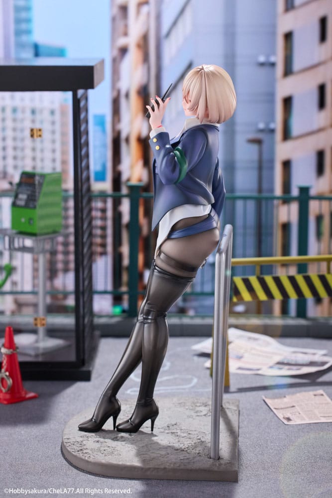 Original Illustration PVC Statue 1/6 Naughty Police Woman Illustration by CheLA77 27 cm  - Versand: 5-7 Tage nach Bestellung