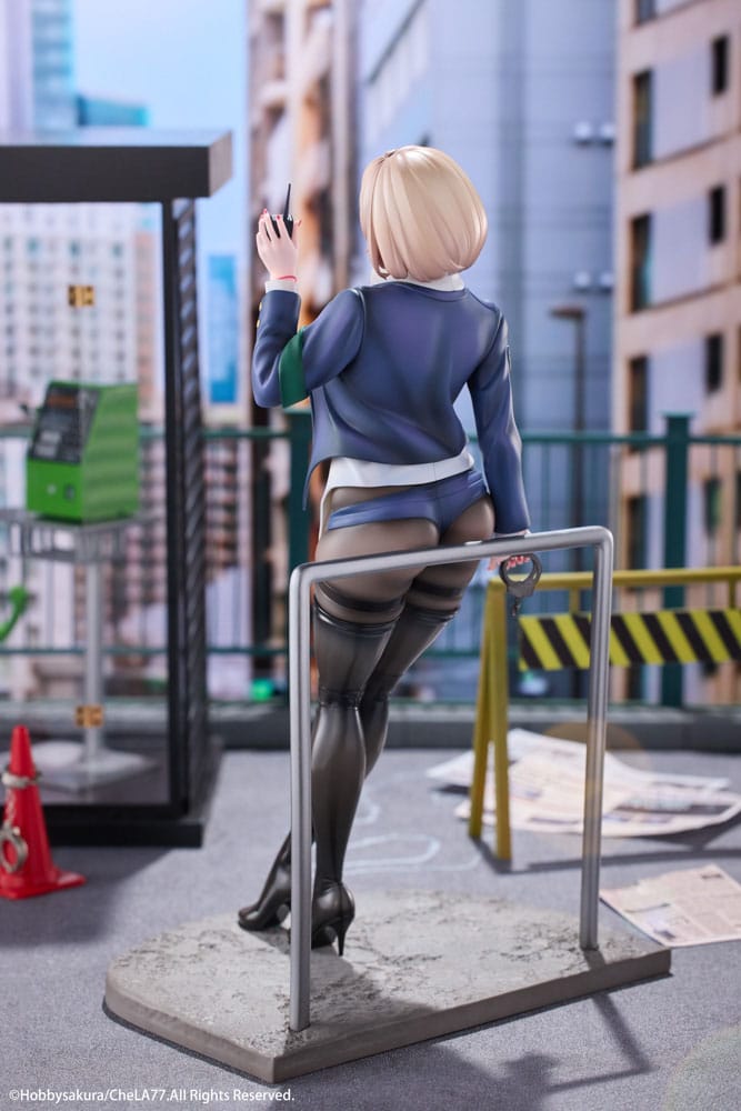 Original Illustration PVC Statue 1/6 Naughty Police Woman Illustration by CheLA77 27 cm  - Versand: 5-7 Tage nach Bestellung