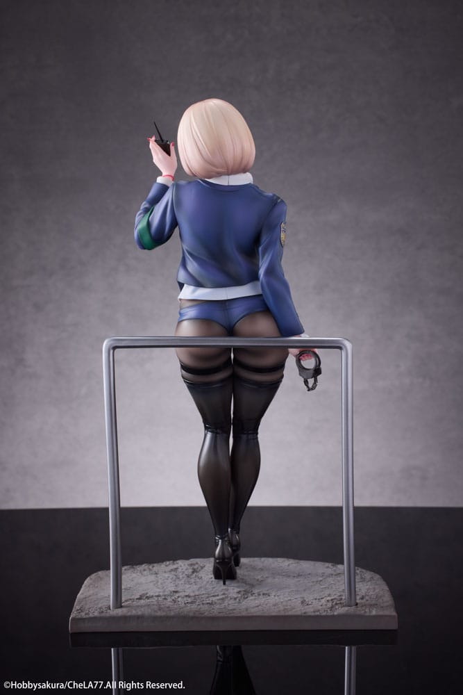 Original Illustration PVC Statue 1/6 Naughty Police Woman Illustration by CheLA77 27 cm  - Versand: 5-7 Tage nach Bestellung