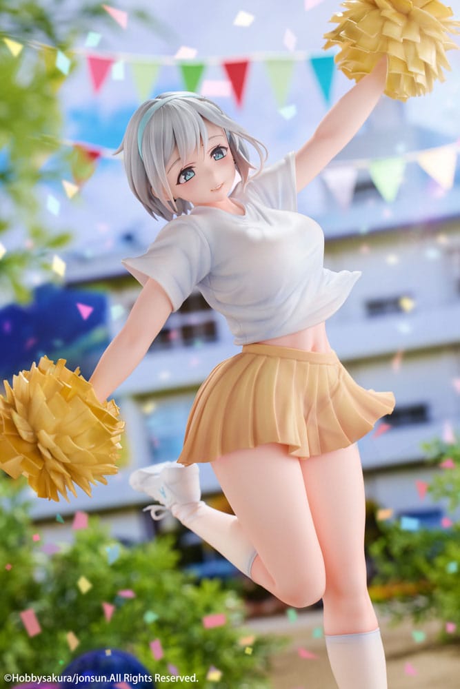 Original Illustration PVC Statue 1/6 Cheerleader Riku illustration by Jonsun 29 cm  - Versand: 5-7 Tage nach Bestellung