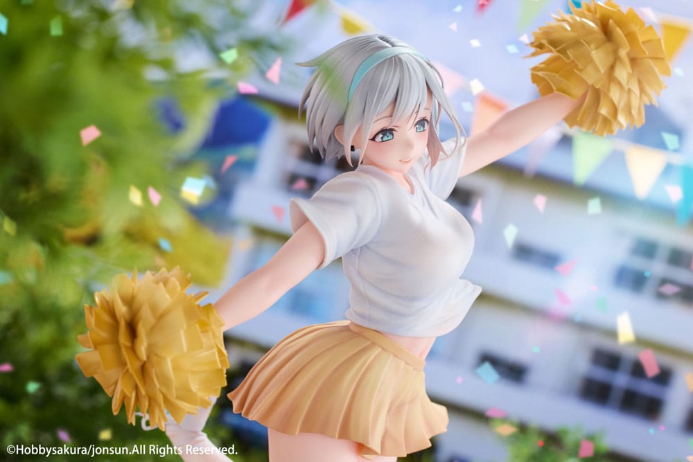 Original Illustration PVC Statue 1/6 Cheerleader Riku illustration by Jonsun 29 cm  - Versand: 5-7 Tage nach Bestellung