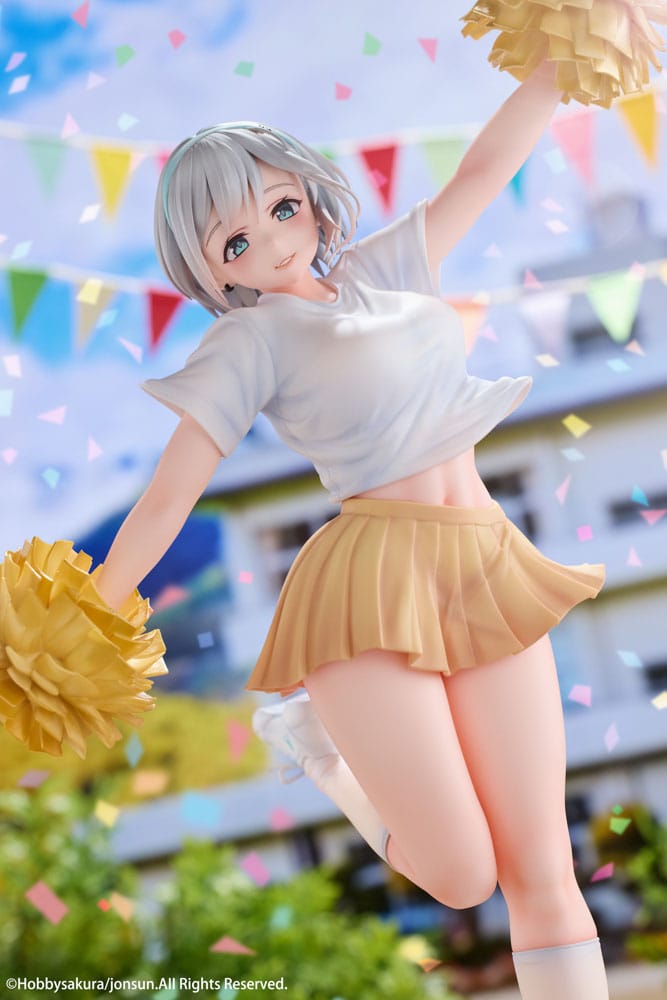 Original Illustration PVC Statue 1/6 Cheerleader Riku illustration by Jonsun 29 cm  - Versand: 5-7 Tage nach Bestellung