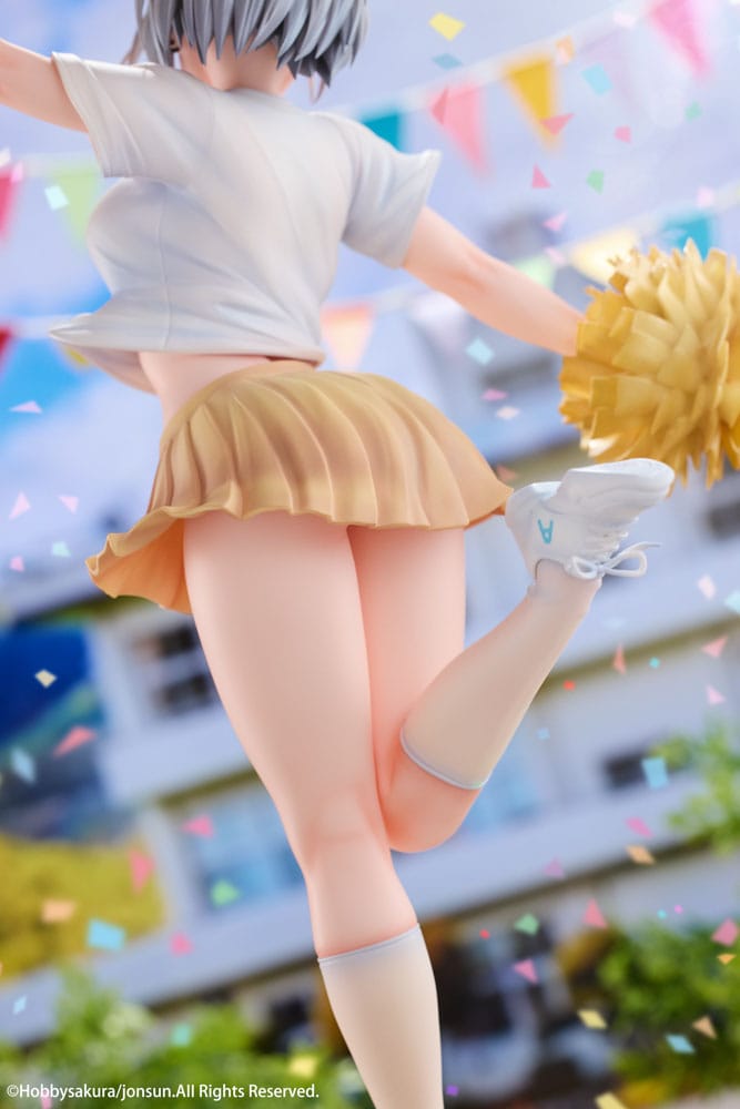 Original Illustration PVC Statue 1/6 Cheerleader Riku illustration by Jonsun 29 cm  - Versand: 5-7 Tage nach Bestellung