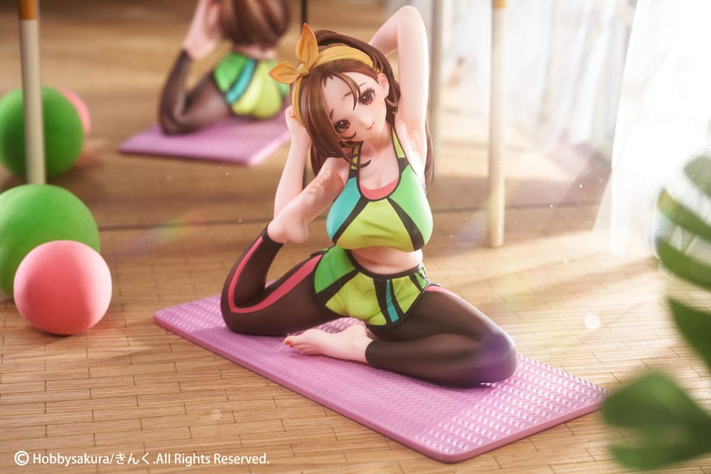 Original Illustration PVC Statue 1/7 Yoga Shoujo illustration by Kinku Bonus Inclusive Limited Edition 14 cm  - Versand: 5-7 Tage nach Bestellung