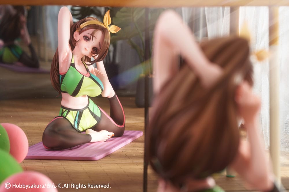 Original Illustration PVC Statue 1/7 Yoga Shoujo illustration by Kinku Bonus Inclusive Limited Edition 14 cm  - Versand: 5-7 Tage nach Bestellung