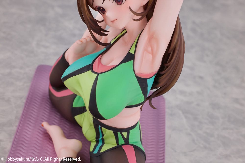 Original Illustration PVC Statue 1/7 Yoga Shoujo illustration by Kinku Bonus Inclusive Limited Edition 14 cm  - Versand: 5-7 Tage nach Bestellung