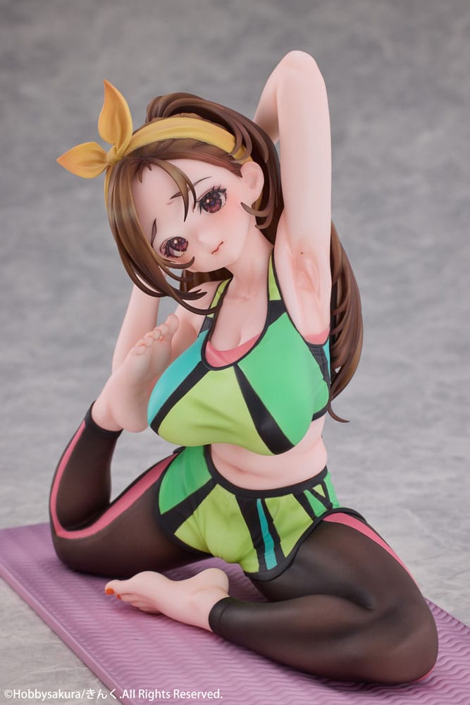 Original Illustration PVC Statue 1/7 Yoga Shoujo illustration by Kinku Bonus Inclusive Limited Edition 14 cm  - Versand: 5-7 Tage nach Bestellung