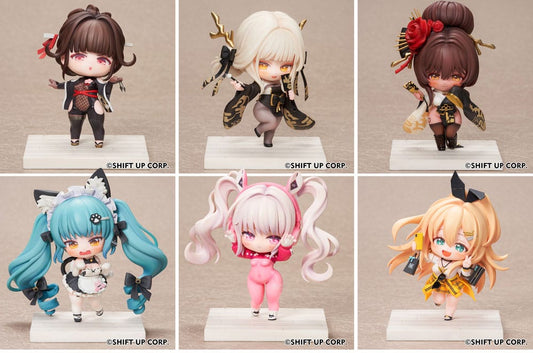 Goddess of Victory: Nikke SAC Series Mini-Figuren 6er-Pack Chibi 10 cm    - Versand: 5-7 Tage nach Bestellung