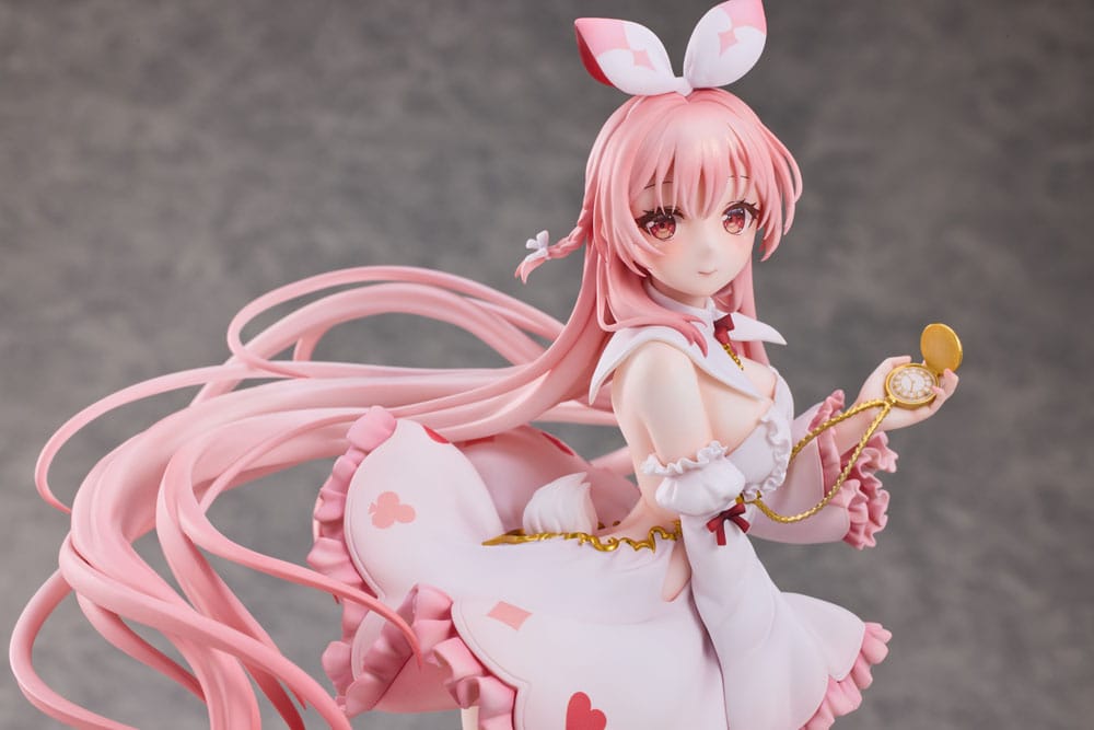 Original Character PVC Statue 1/7 White Rabbit Rosu Wonderland Ver. Illustrated by Rosuuri 29 cm - Preorder - ETA: 26.10.2026