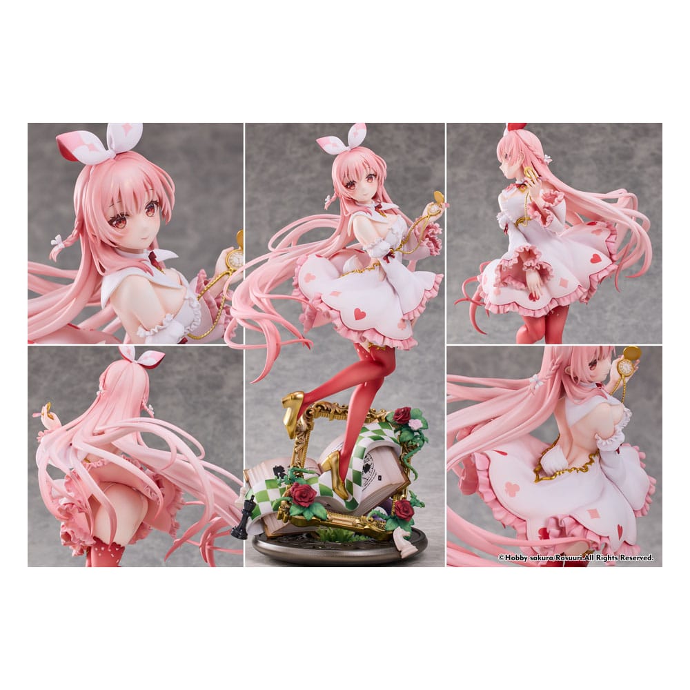 Original Character PVC Statue 1/7 White Rabbit Rosu Wonderland Ver. Illustrated by Rosuuri Deluxe Edition 29 cm - Preorder - ETA: 26.10.2026