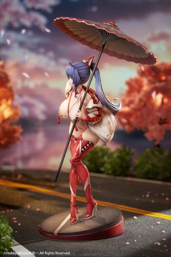 Original Character Miko Shoujo PVC Figur 1/7 Miko Race Queen Ver. 33 cm - Preorder - ETA: 23.04.2027