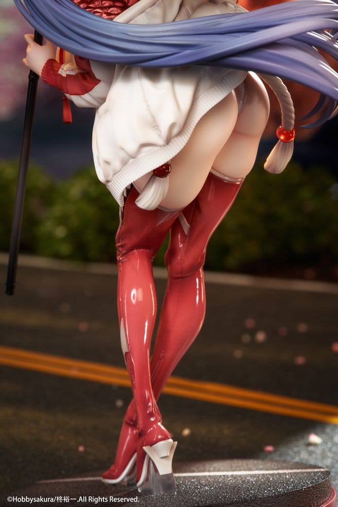 Original Character Miko Shoujo PVC Figur 1/7 Miko Race Queen Ver. Deluxe Edition 33 cm - Preorder - ETA: 23.04.2027