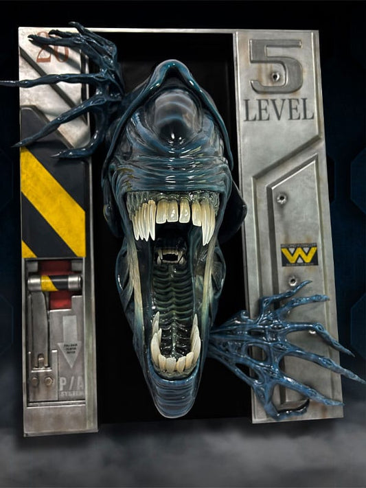 Aliens Wand-Skulptur 1/2 Alien Queen 51 x 41 x 25 cm   - Preorder - ETA: 26.10.2025