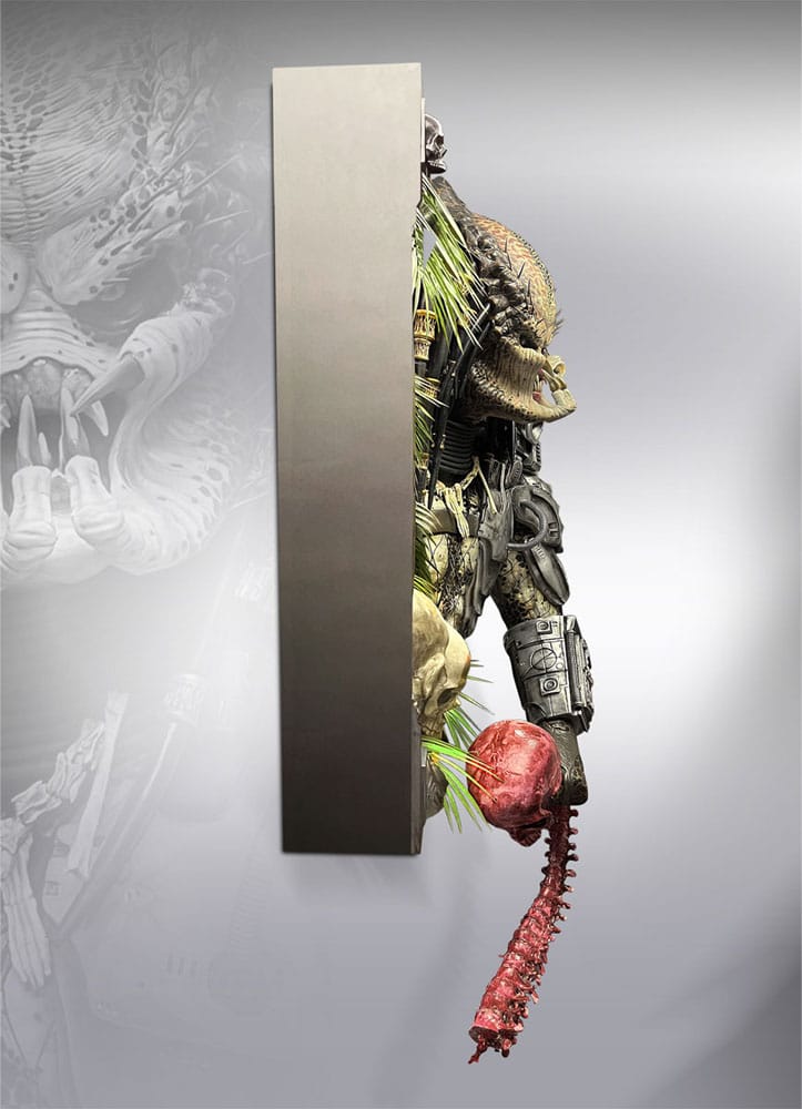 Predator Life-Size Wand-Skulptur Predator 45 x 81 x 94 cm  - Preorder - ETA: 11.11.2026
