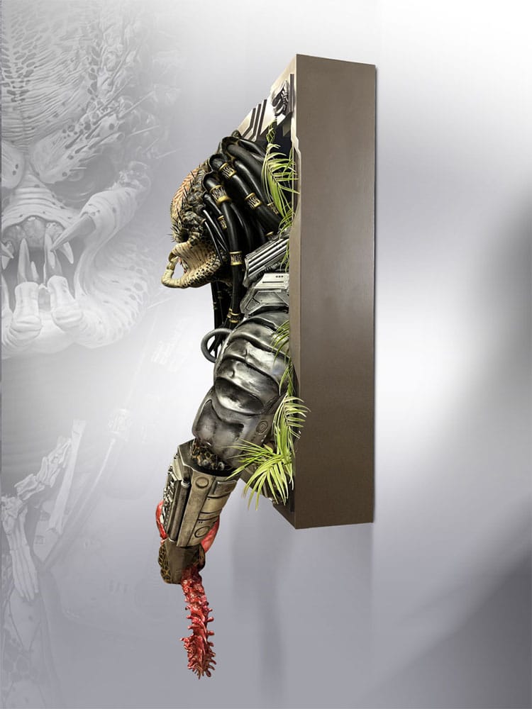 Predator Life-Size Wand-Skulptur Predator 45 x 81 x 94 cm  - Preorder - ETA: 11.11.2026