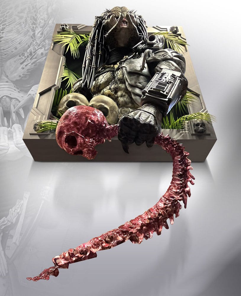 Predator Life-Size Wand-Skulptur Predator 45 x 81 x 94 cm  - Preorder - ETA: 11.11.2026