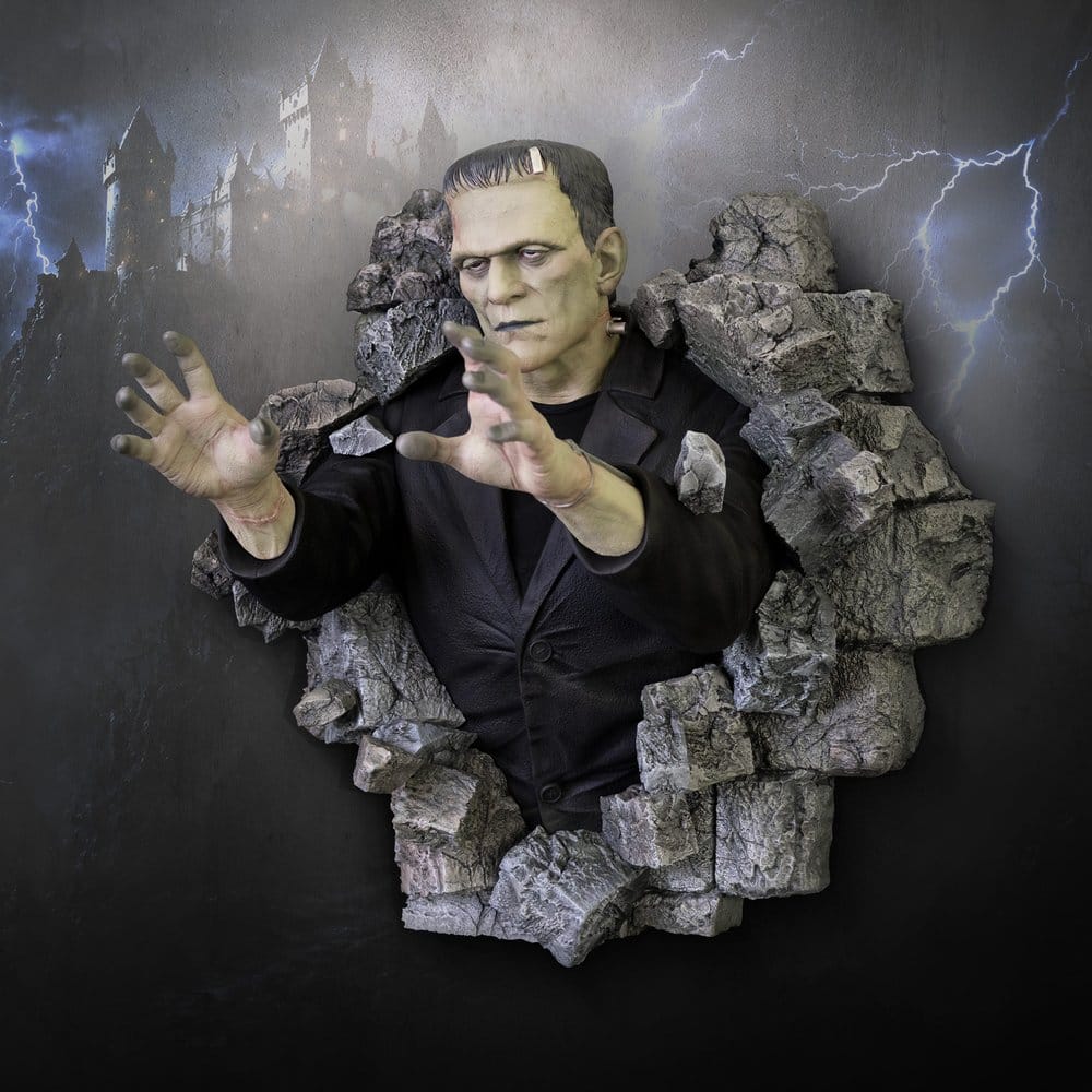 Frankenstein Wand-Skulptur 48 cm - Preorder - ETA: 25.02.2027