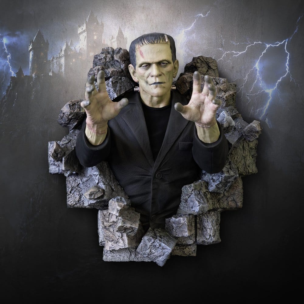 Frankenstein Wand-Skulptur 48 cm - Preorder - ETA: 25.02.2027