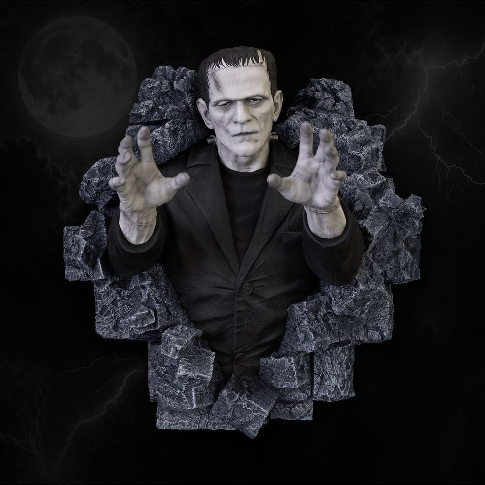 Frankenstein Wandskulptur Classic Horror Edition Half Scale 48 cm - Preorder - ETA: 25.02.2027