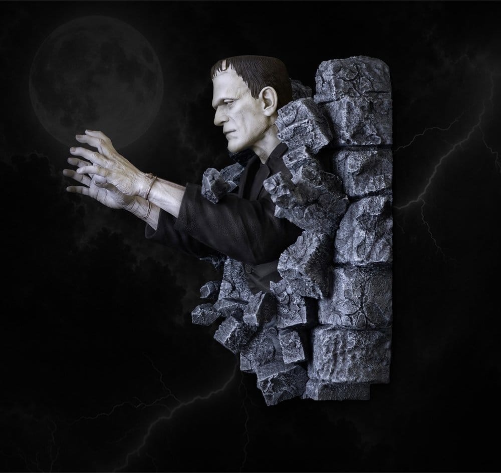 Frankenstein Wandskulptur Classic Horror Edition Half Scale 48 cm - Preorder - ETA: 25.02.2027