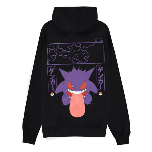 Pokémon Kapuzenpullover Gengar Größe XL - Versand: 5-7 Tage nach Bestellung