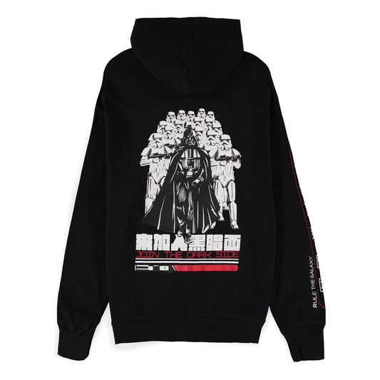Star Wars Kapuzenjacke mit Reißverschluß Darth Vader Größe L - Versand: 5-7 Tage nach Bestellung