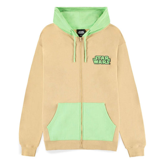 Star Wars The Mandalorian Kapuzenjacke mit Reißverschluß Grogu    Größe M - Versand: 5-7 Tage nach Bestellung
