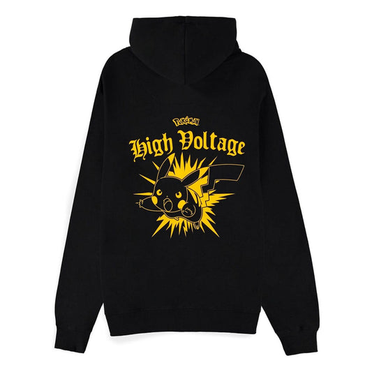 Pokémon Kapuzenpullover mit Reißverschluß Pikachu Voltage   Größe L - Versand: 5-7 Tage nach Bestellung