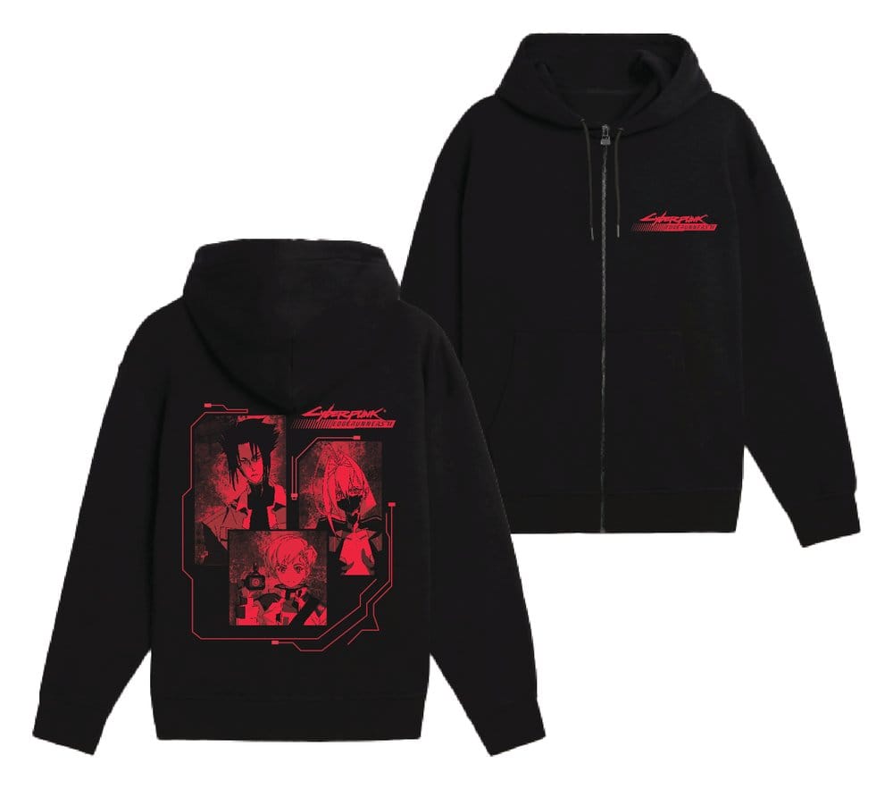 Cyberpunk Edgerunners 2 Kapuzenjacke mit Reißverschluß Key Characters M - Preorder - ETA: 25.11.2026