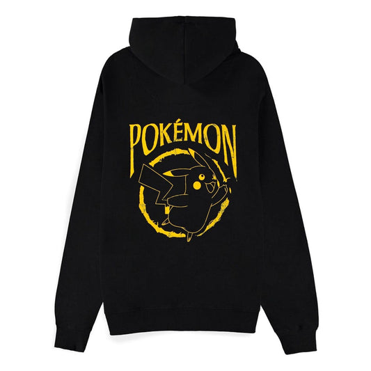 Pokémon Kapuzenpullover mit Reißverschluß Pikachu Thunderstrike   Größe L - Versand: 5-7 Tage nach Bestellung