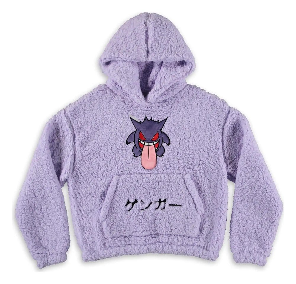 Pokémon Kapuzenpullover Teddy Gengar Größe XL - Versand: 7 Tage nach Bestellung