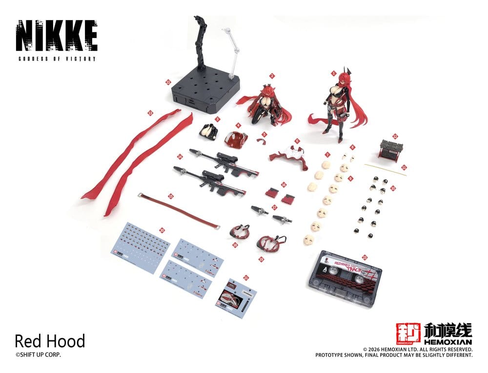 Goddess of Victory: Nikke Plastikmodellbausatz 1/12 Red Hood 18 cm - Preorder - ETA: 25.02.2027