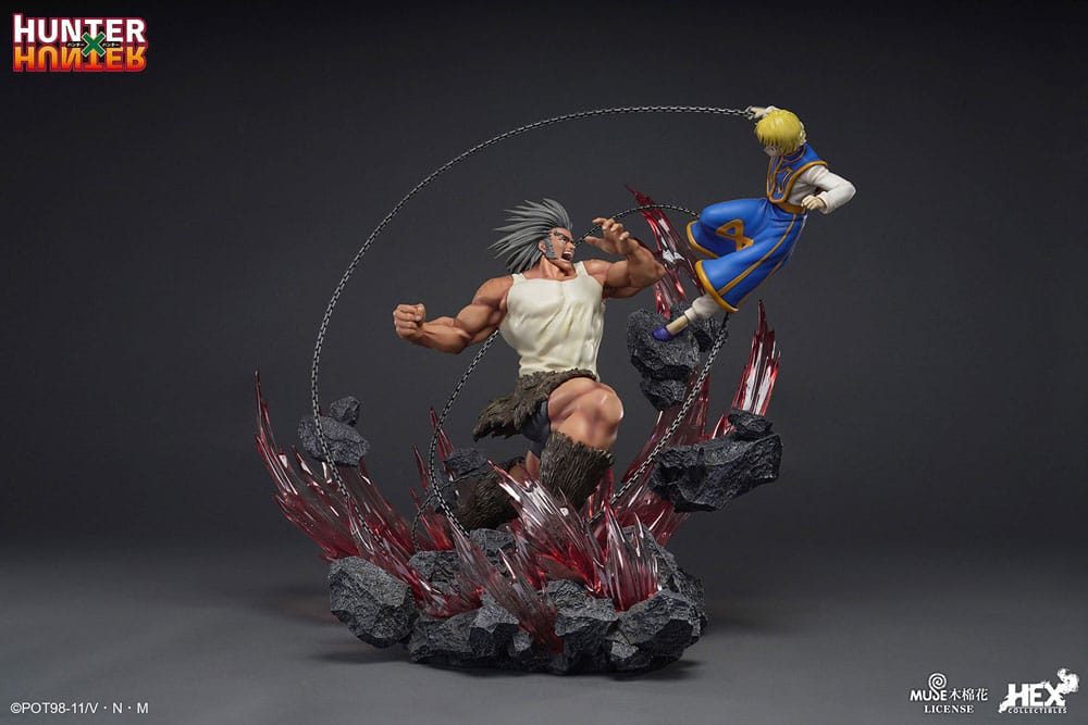 Hunter x Hunter Elite Dynamic Statue 1/6 Kurapika Vs Uvogin 61 cm - Preorder - ETA: 30.10.2025