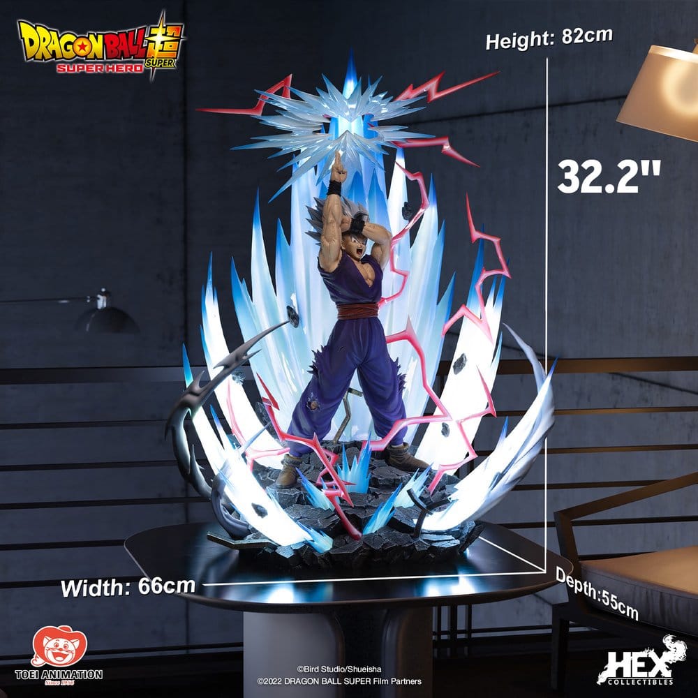 Dragon Ball Super: Super Hero 1/4 Statue Son Gohan 82 cm - Preorder - ETA: 25.03.2027
