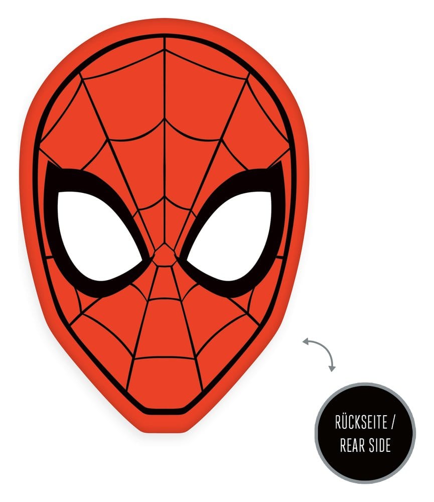 Marvel Soft Velboa Dekokissen Spider Man Head 22 x 32 cm - Preorder - ETA: 28.12.2026