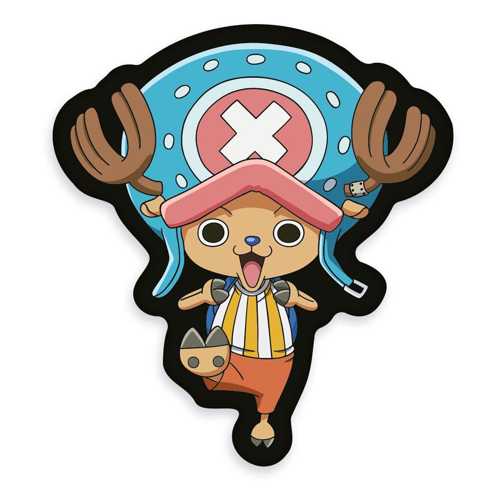 One Piece Dekokissen Chopper 36 cm         - Versand: 7 Tage nach Bestellung