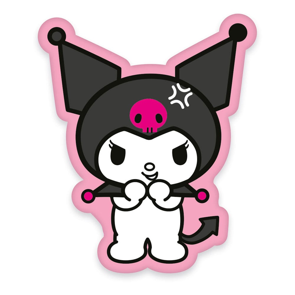 Sanrio Dekokissen Kuromi Smiling 36 cm    - Versand: 7 Tage nach Bestellung